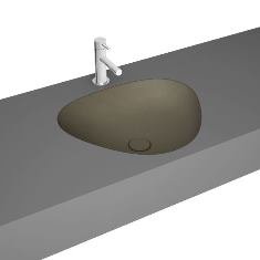 Vitra Plural ÜççgenTezgah Altı Lavabo 45 cm 7812B450-1083-S